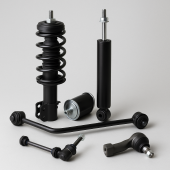 Suspensão e Direção | Amortecedores, Braços, Rótulas — Segmento Positivo